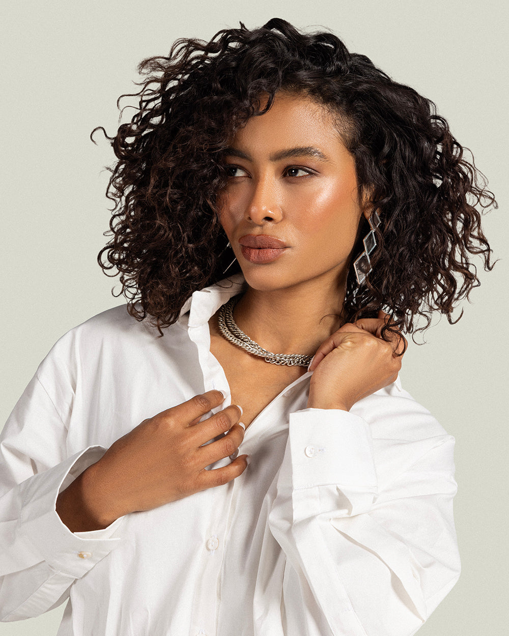 The multi-way Eyelets shirt