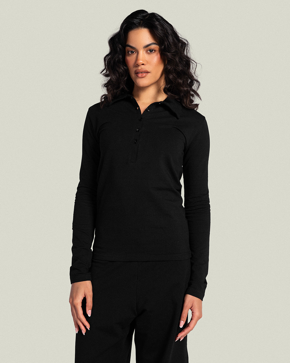Polo Basic - Noir