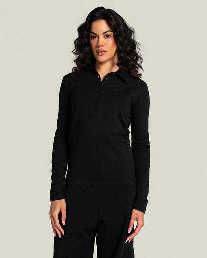 Polo Basic - Noir