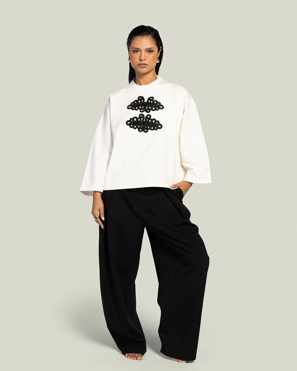 The Napoleon T-shirt - Pearl