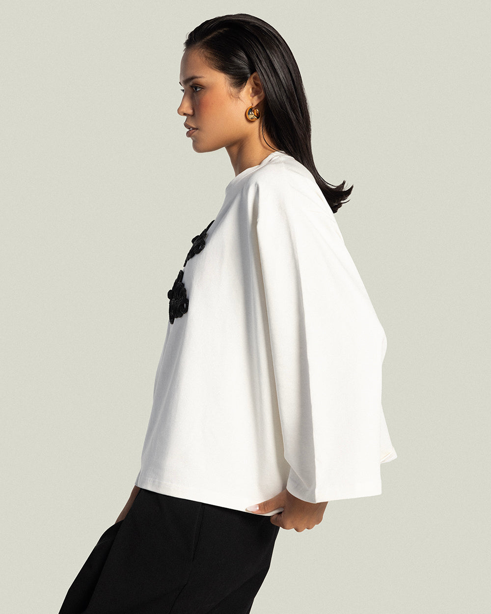 The Napoleon T-shirt - Pearl